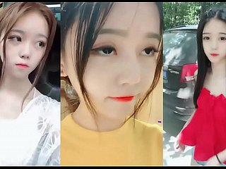 Jeune et jolie fille chinoise filmé un follower groupie film de baise maison