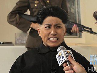 *WTF* Kim Jong-un has a vagina. Dennis Rodman fucks it. Wild orgy follows.