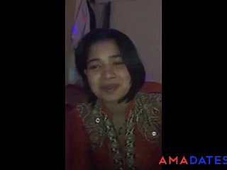Pakistani aunty liest verdreckt Gedicht in Panjabi