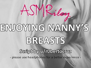 Eroticaudio - disfrutando de los senos de la niñera - Asmriley