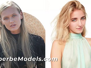 SUPERB - Blonde Compilation! Models Mood Their The rabble