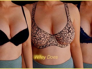 Wifey tries at bottom different bras for your pastime - Ornament 1