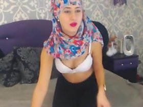 Hidżab slut legging obcasy
