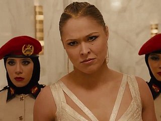 Michelle Rodriguez, Ronda Rousey - Indestructible coupled with Furious 7