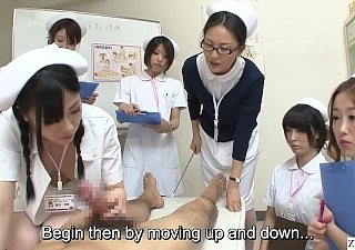 JAV नर्सों सीबीटी Handjob blowjob प्रदर्शन उपशीर्षक
